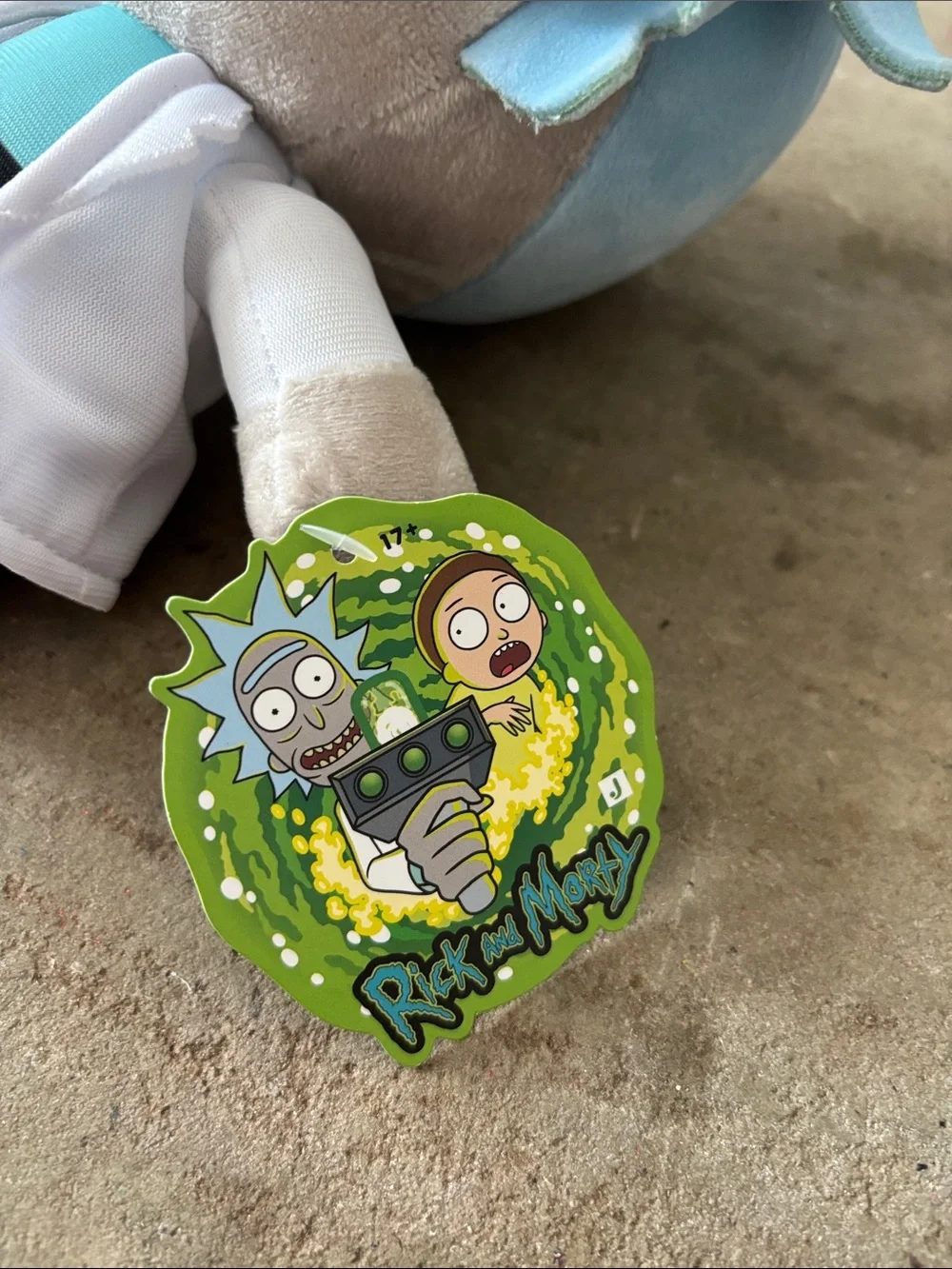New Rick and Morty Plush Stuffed Rick Sanchez Toy Jazwares Cartoon Network 8